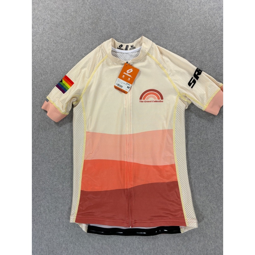 NWT Scudo Gravel Pro Fit S/S Cycling Jersey (Women's Medium) Yellow